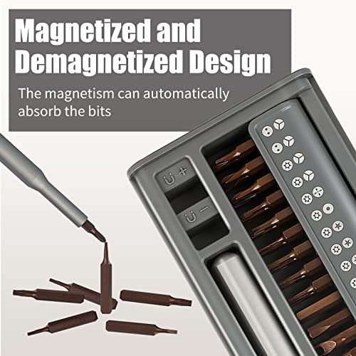 Kbcsun Precision Screwdriver Set, 50 In 1 Small Screwdriver Kit With Phillips Bits, Magnetic Mini Eyeglass Repair Kit For Watch, Computer, Electronics #TOP2