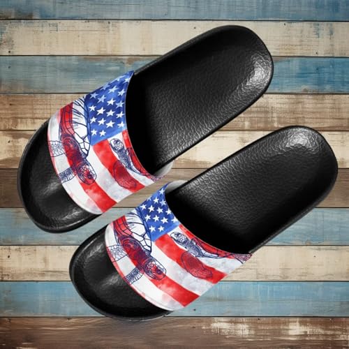 Image of Footwear for Mens Open Toe Athletic Sandals Anti-Slip Sole Slide Sandals Pillow House Flat Shoes Comfortable Slip On Slippers for Indoor & Outdoor