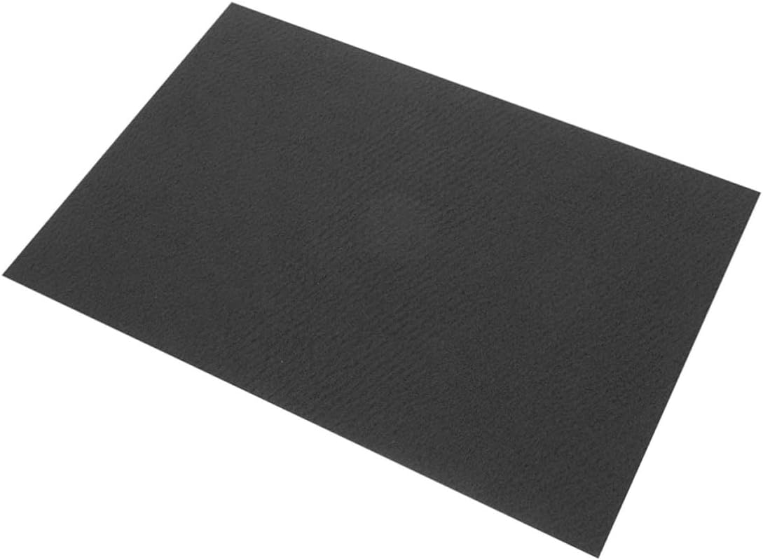 Black Graphite Carbon Felt Insulation Blanket for Vacuum Furnace | Soft Flexible Carbon Fibre, High Temperature Resistance, Fire Retardant, Excellent Insulation Performance