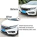 x xotic tech Front Bumper Lip Chin Spoiler Splitter Diffuser Guard Wing Protector Trim Car Body Kit, Universal Fit for Most Cars (Gloss Black) 3pcs…