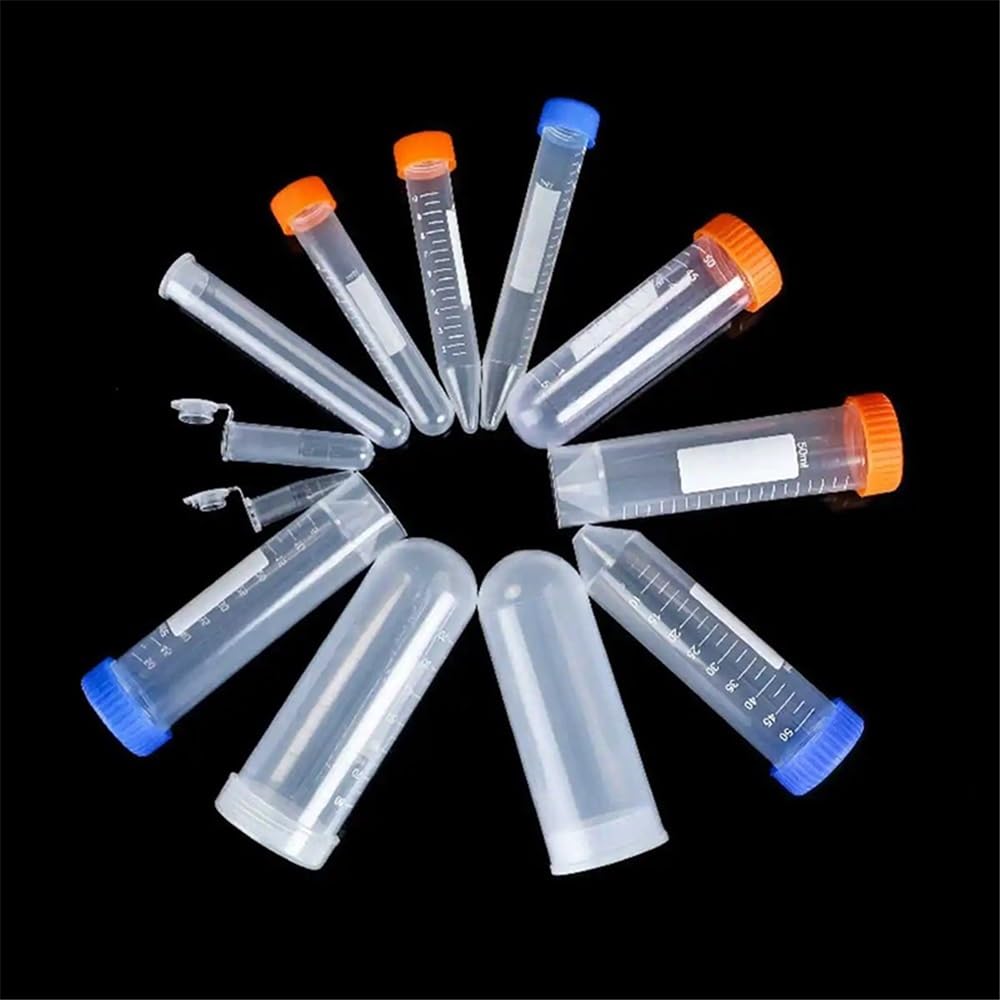 Equipos y suministros de laboratorio Tubo de centrífuga plástico for laboratorio (muestras, 0,2 ml,5, 1, 7, 10, 20, 50, 120 ml)
