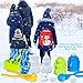 Max Fun 25Pcs Winter Snowball Tool Kit with Handle for Snow Ball Shapes Fights Duck for Kids Toddlers Adults Outdoor Sand Molds Beach Toys