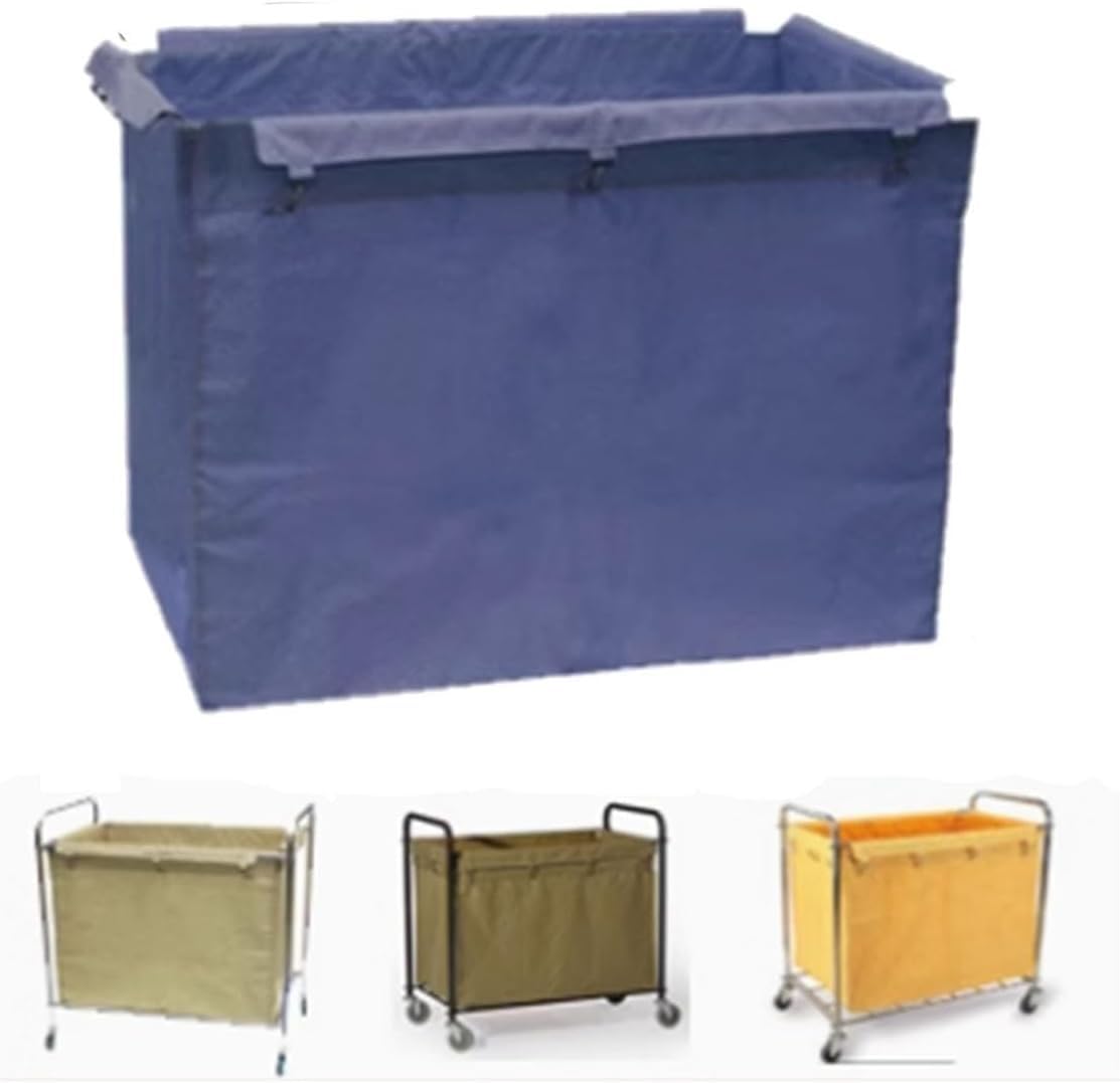 Fodera impermeabile per lavanderia da 400 l, con copertura di ricambio rimovibile, adatta per vasche da bucato da 90 x 65 x 80 cm e vasche per la pulizia (blu)
