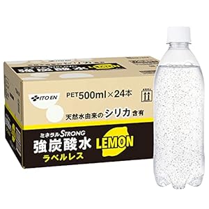 【レモン 】伊藤園 強炭酸水 レモン 500ml×24本 シリカ含有 ラベルレス 1,189円(49.5円/本)!プライム会員送料無料! 【レモン 】伊藤園 強炭酸水 レモン 500ml×24本 シリカ含有 ラベルレス 1,189円(49.5円/本)!プライム会員送料無料!