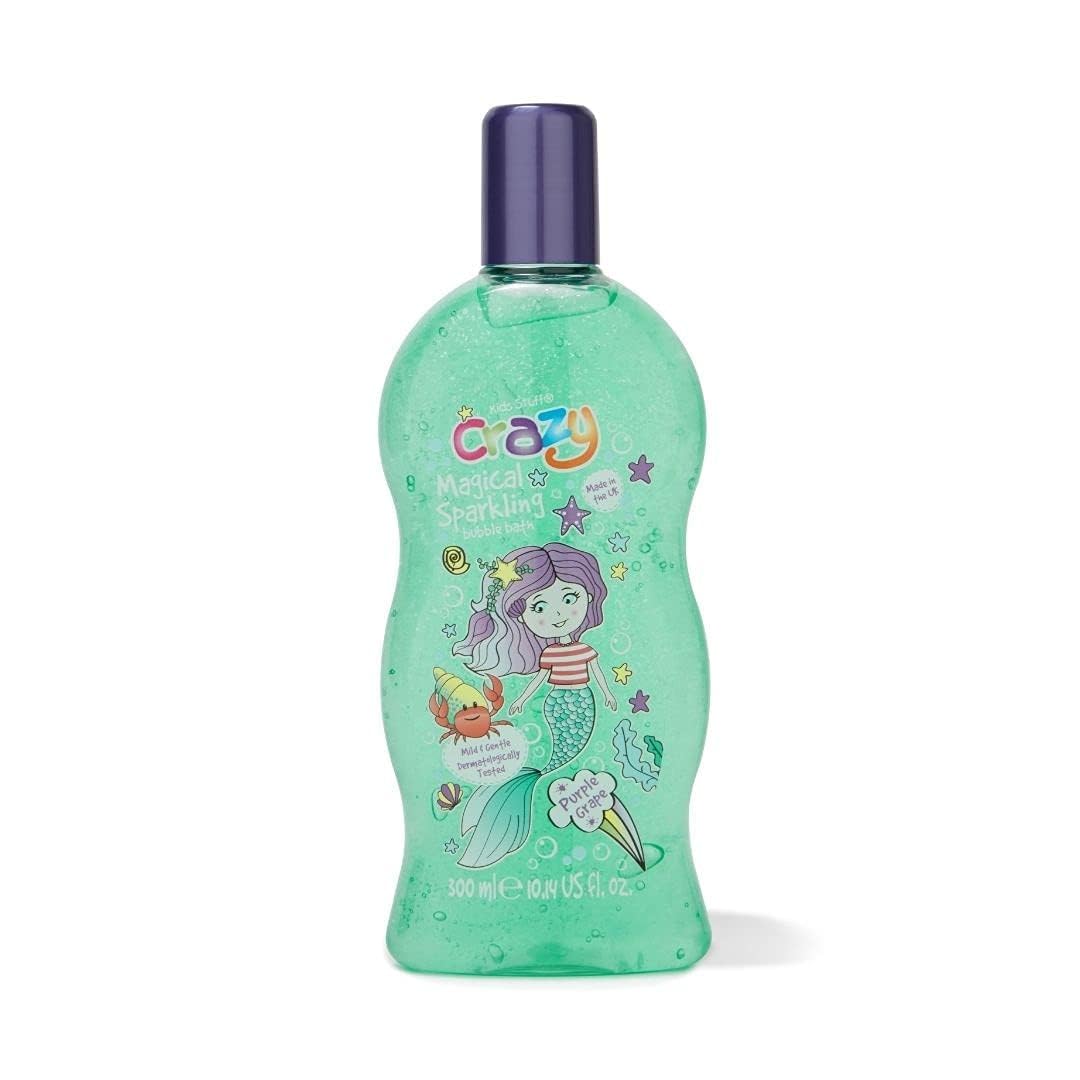Kids Stuff Crazy Soap Colour Changing Magic Sparkling Bubble Bath, 300ml