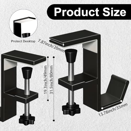 image for JAKO Headphone Stand - Aluminum Alloy Headphone Holder, Under Headset 