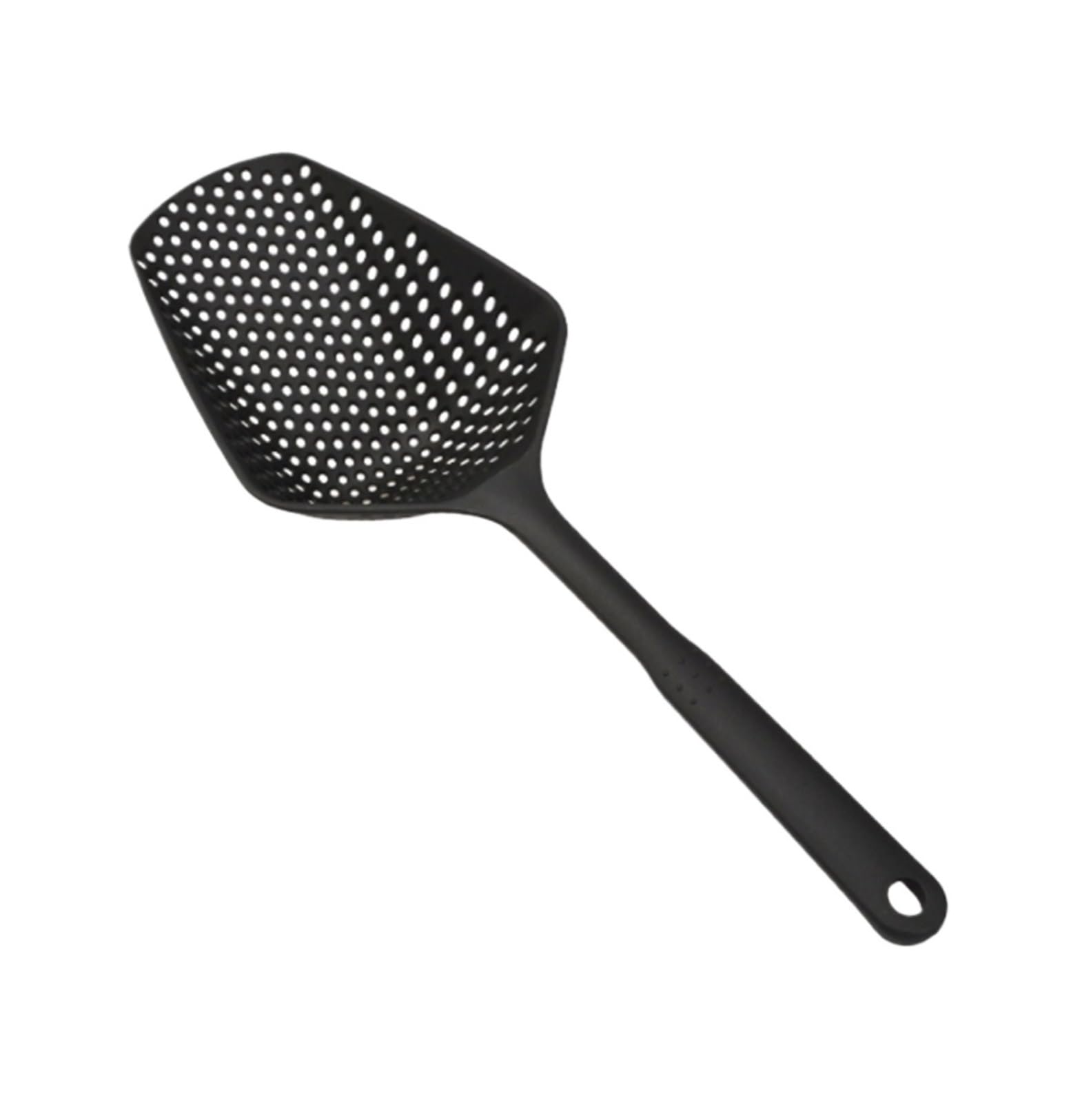 Espumadera De Cocina Colador De Plástico For Cocinar, Espátula, Colador De Fideos, Cuchara, Herramientas De Cocina Vegetales para Cocinar Y Freír(Black)