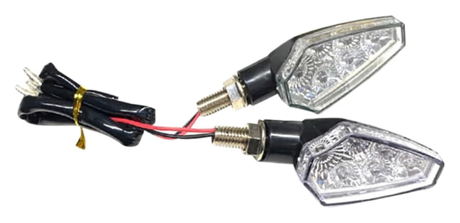 QWQNMC Indicatore Direzione Moto 12V Moto Freccia Continua Indicatore di Direzione Lampada Luci Avvertimento Svolta