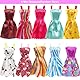 Miunana 15 Kleidung für Puppen = 9 Fashion Kleider 3 Tops 3 Hosen für 11,5 Zoll Mädchen Puppen Geschenk