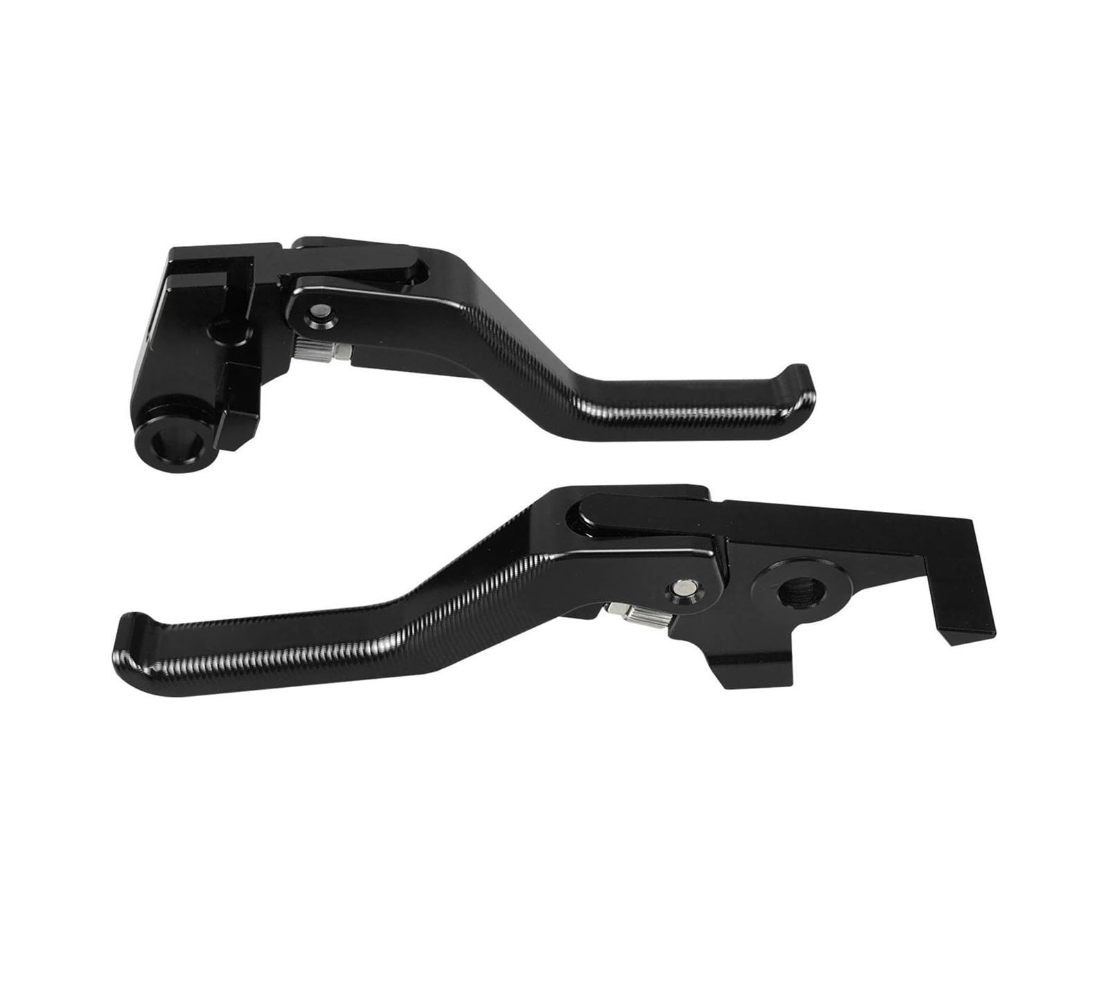 MRBVHGPKUT Motorcycle Brake Clutch Motorcycle Shorty Clutch Lever Brake Levers for Tenere700 Rally XTZ700 for Tenere 700 World Raid MT07 MT09 MT-07 MT-09 XSR700(Black)