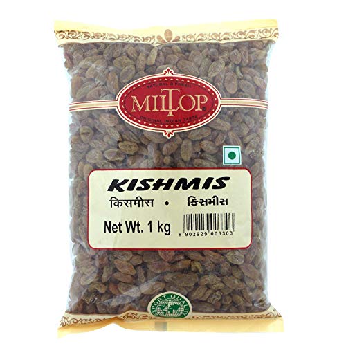 Image of Miltop California Almonds, 1kg & Kishmish, 1kg