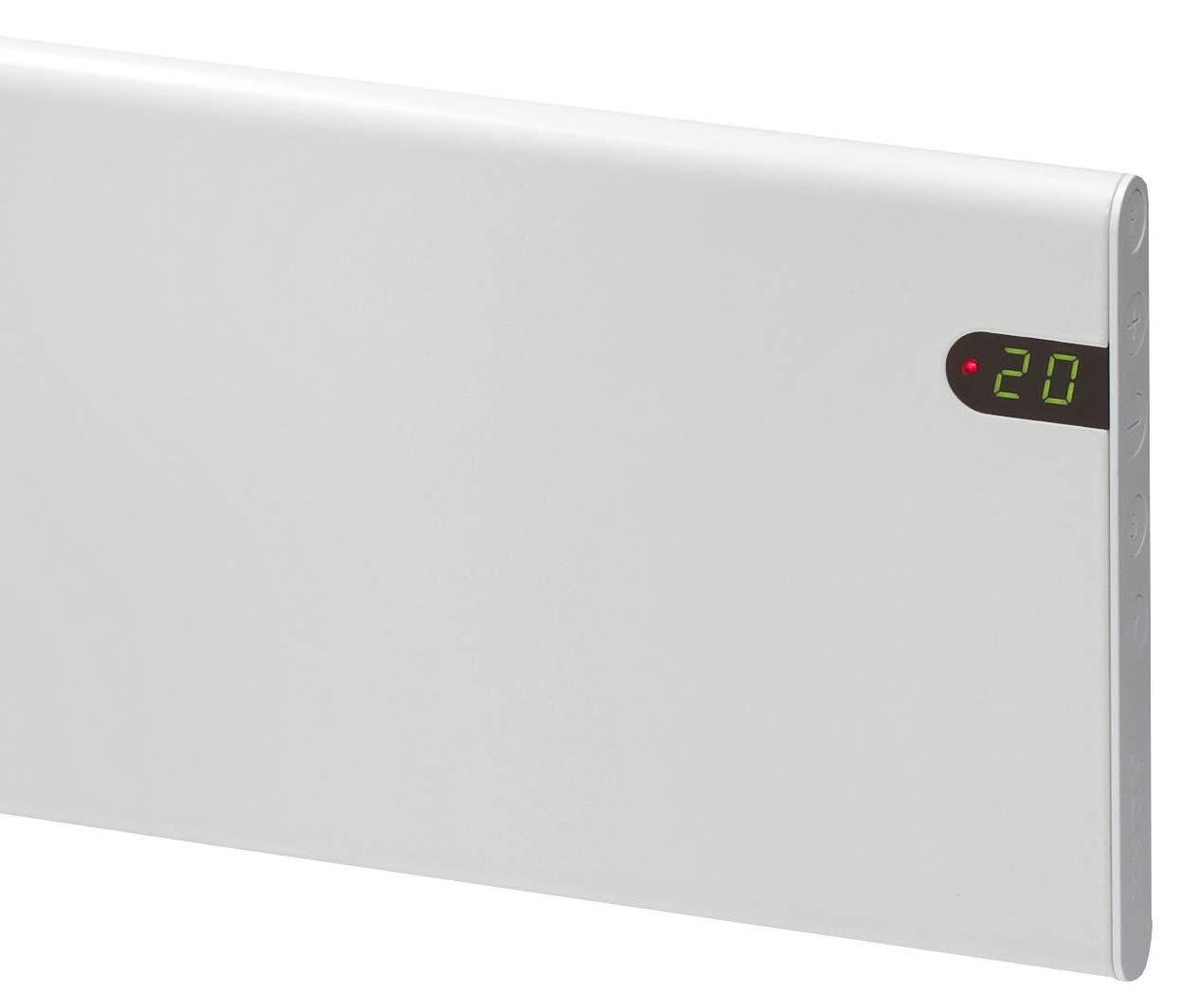 Adax Neo NL - Radiateur Electrique 1000W | Chauffage Electrique | Faible Consommation d'Energie | Chauffage d'appoint | Convecteur Electrique Mural avec Thermostat | Hauteur 200mm | KDT Blanc