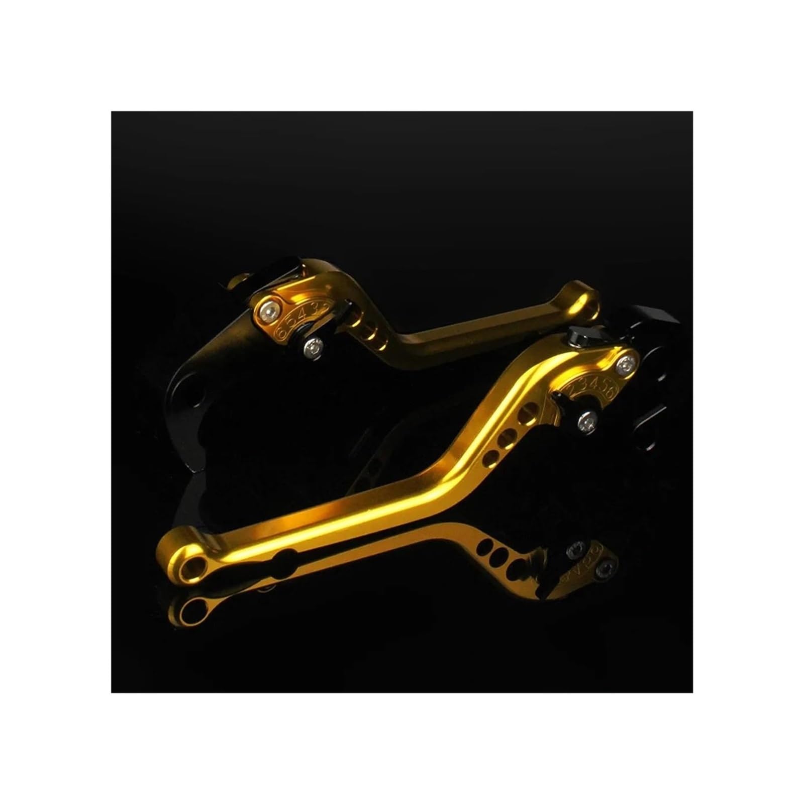CRRYUQWWM for Triumph for Daytona 750 900 1000 1200 for Triple T509 900 for Tiger 1200 for Explorer for XEXC for Trophy for Thunderbird Brake Clutch Lever(177mm Gold)