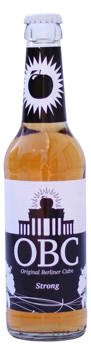 OBC Apfel Cidre, 0,33 l, 3% und 5% Vol, inkl. 0,96€ Pfand, 12-er Pack (OBC Strong 5%)