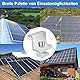 8 Stück Solarpanel Halterung, Z Winkel Befestigung Solarmodul, Solar Endklemme 35 MM, Modulklemmen Solar, PV Modul Halterung für Balkonkraftwerk, Ziegeldach, Flachdach, Wohnmobil