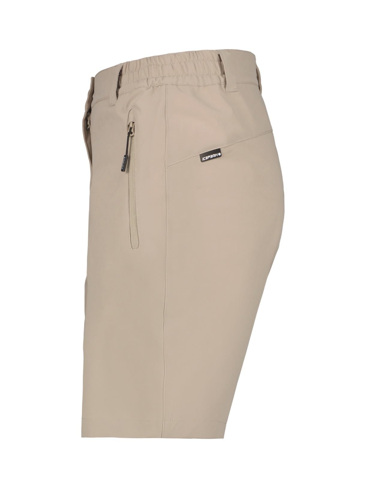 Icepeak Beaufort Short d'extérieur pour femme en stretch 4 directions et imperméable pour la randonnée, les voyages et les loisirs.
