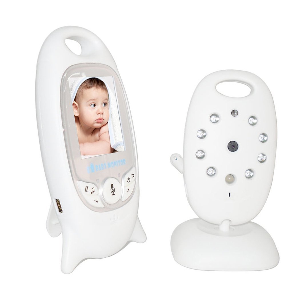 BW 2.4 GHz Digital Video Baby Monitor Two-Way Audio With 2.0 Color LCD Screen, 2.0 Inch - Image 2