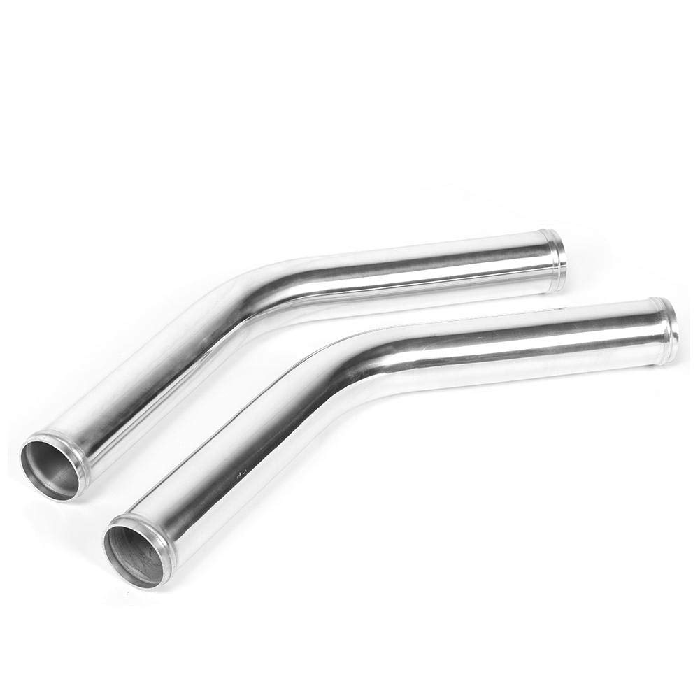 KIMISS Kit Tubi Intercooler Universale in Alluminio per Auto - 51mm/2in con Accessori di