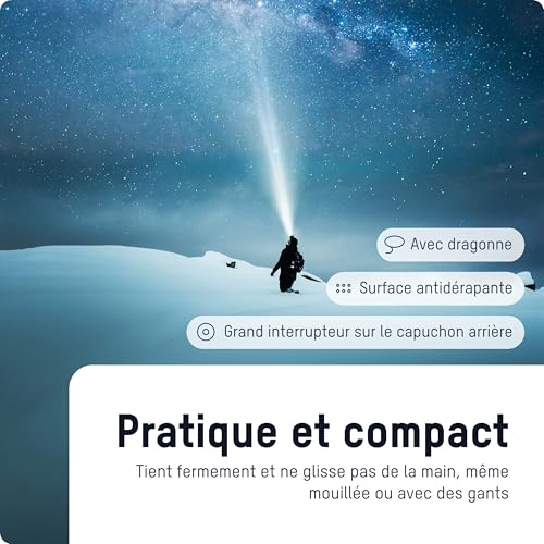 Lampe de poche robuste extérieure LED ANSMANN Adventure puissante - 5