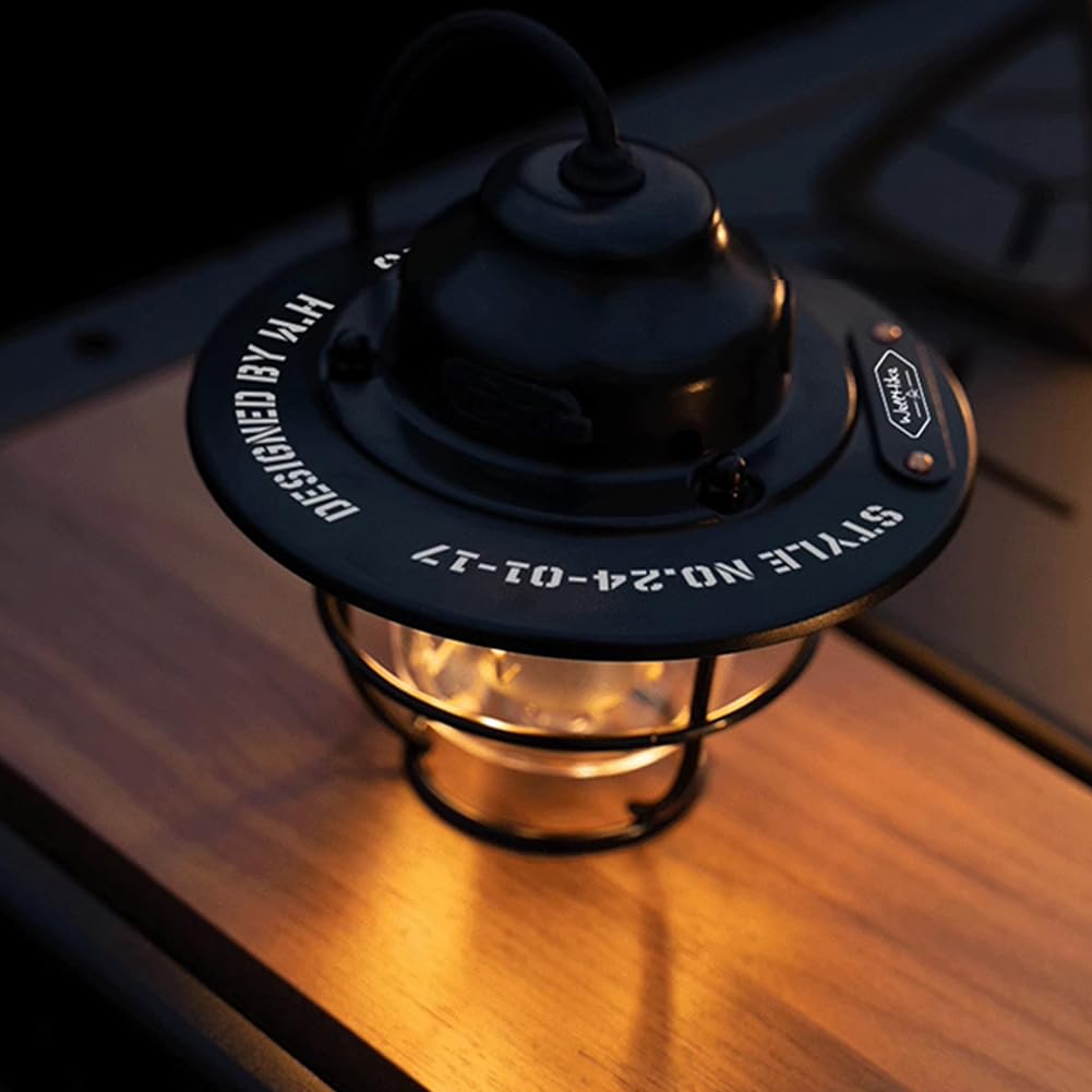 LED retro mały droplight ładowanie USB namiot atmosfera lampa IPX4 wodoodporna przenośna latarnia kempingowa na kemping, wędrówki, wędkowanie