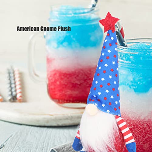 Wichtel-Ornament, Schöne Bedeutung, Unabhängigkeitstag, Wichtel, Mehrzweck, Interessantes Polyester für Büro (Blauer Stern)