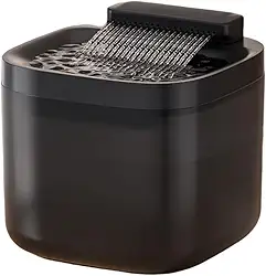 Fonte de Água para Gato e Cão Pequeno 3L – Bebedouro Automático com Bomba Silenciosa, Sensor de Movimento, Filtros de Carvão, Janela Transparente, Sem Fio e Recarregável