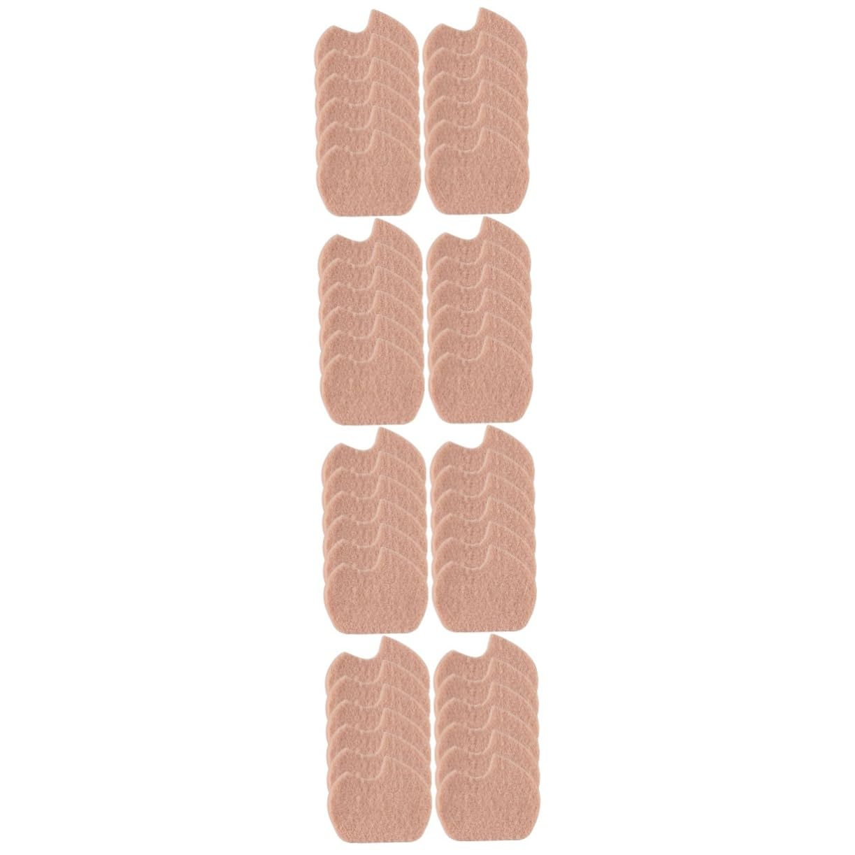 GLEAVI Paare Vorderfußpolster Kissenpolster Für Den Vorfuß High-heels-einsätze Fußkomfortpolster Fußpolster Wiederverwendbar Knieschützer Für Tänzer Fräulein Wollfilz High Heels Pads