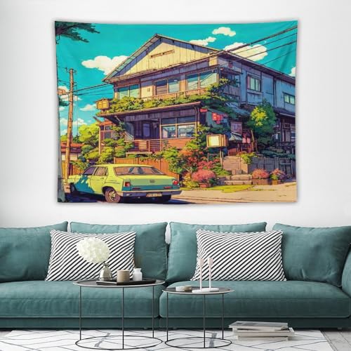Tenture murale japonaise d'exception impression 3D grand format 150x200 - 7