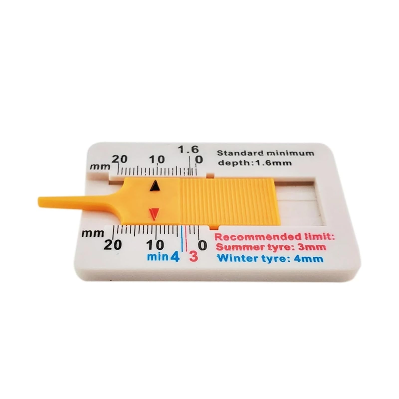 Cyfrowy miernik głębokości bieżnika 25 sztuk 0-20mm miernik głębokości bieżnika opon samochodowych miernik grubości wykrywanie zużycia narzędzie pomiarowe suwmiarka ciężarowych