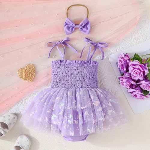 ChuYuKu Toddler Baby Girl Tutu Dresses 1st Birthday Tulle Dress Summer Princess Photo Shoot Cake Smash Outfits Gifts3