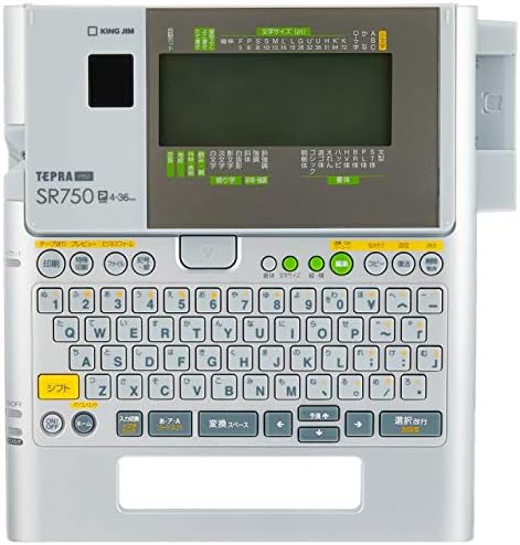 Amazon キングジム ラベルライター テプラ Pro Sr750 シルバー テープ 文房具 オフィス用品