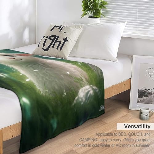 Couverture de balcon et camping en flannel douce pour vos soirées fraîches