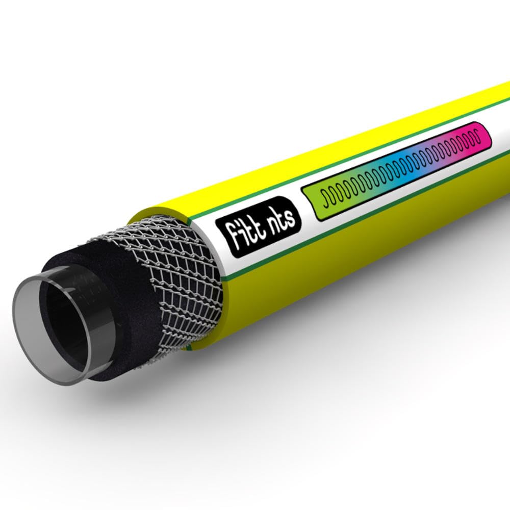 FITT NTS TOBBY 1"1/4 (30 mm) 25 m - Tuyau d'Arrosage pour Jardins pour Utilisation Intensive