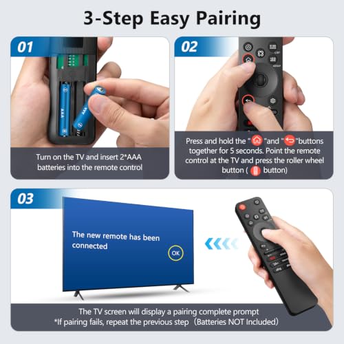 Image of for LG-TV-Remote-Control,Replacement for LG TV Remote for All LG Smart UHD, OLED, QNED, NanoCell Series TVs with Voice Control, 2-Year Warranty
