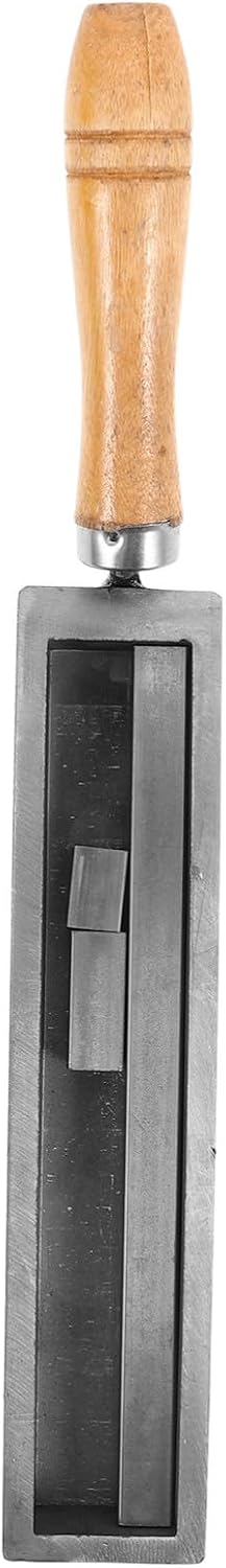 European Wooden Handle Jewelry Casting Ingot Mold for Silver Refining