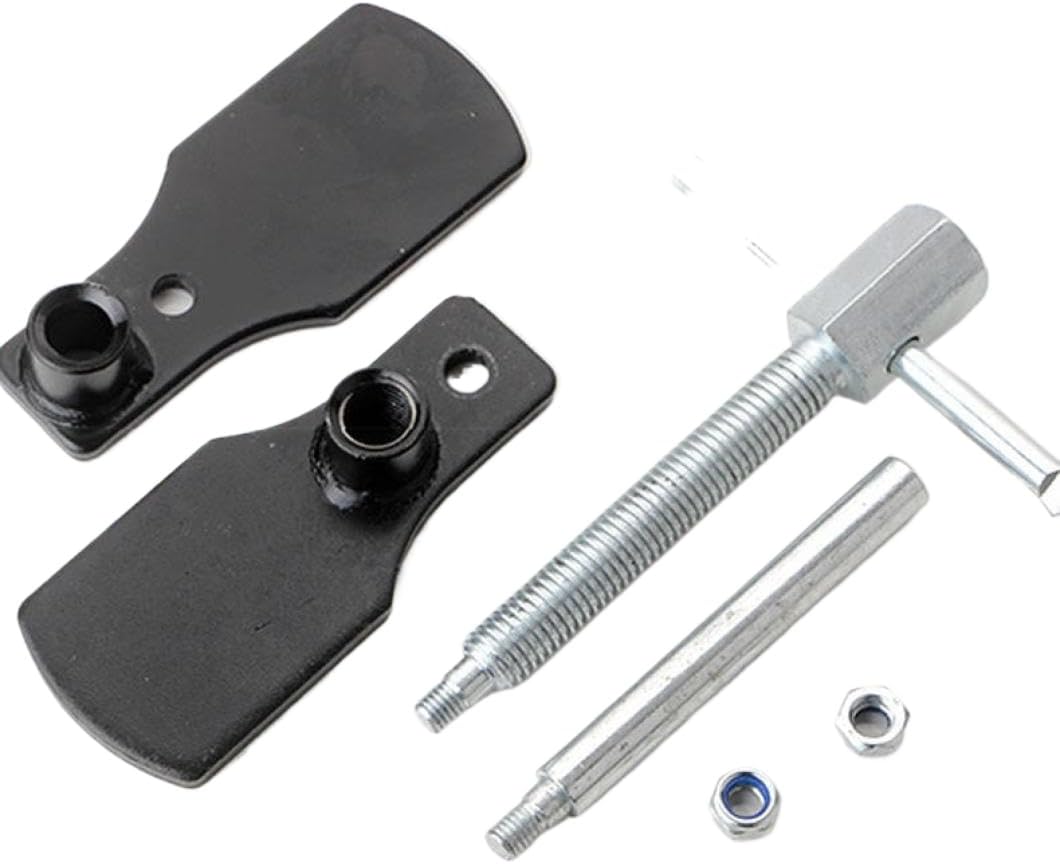 Car Caliper Piston Compressor Installation Adjustable Blackened Steel Spreader Plates T Bar Disc Brake Pad Spreader Tool