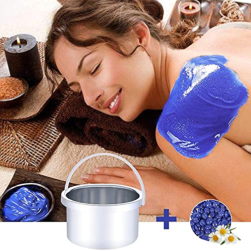 Leaflai Hard Wax Beads, Professional Wax Beads For Hair Removal 400G Hair Wax With 10 Pcs Wood Sticks For Full Body Brazilian Bikini Face Legs Eyebrow Painless At Home For Woman Men thumb #6