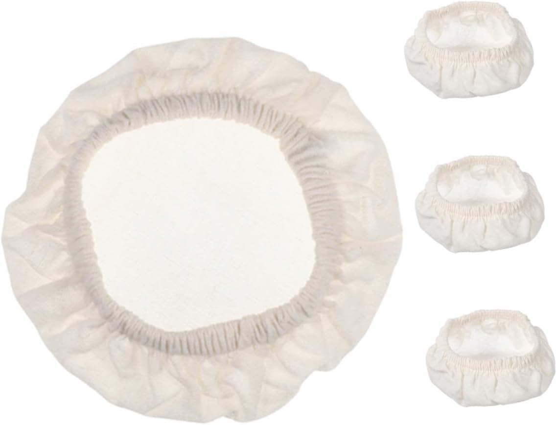 4pcs Cotton Cloth Jar Covers for Yeast Fermentation Tanks