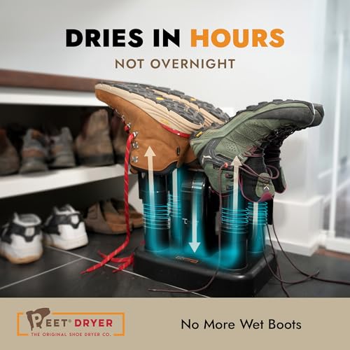 image for PEET, Advantage Plus 4-Shoe Electric Shoe and Boot Dryer with Fan & He