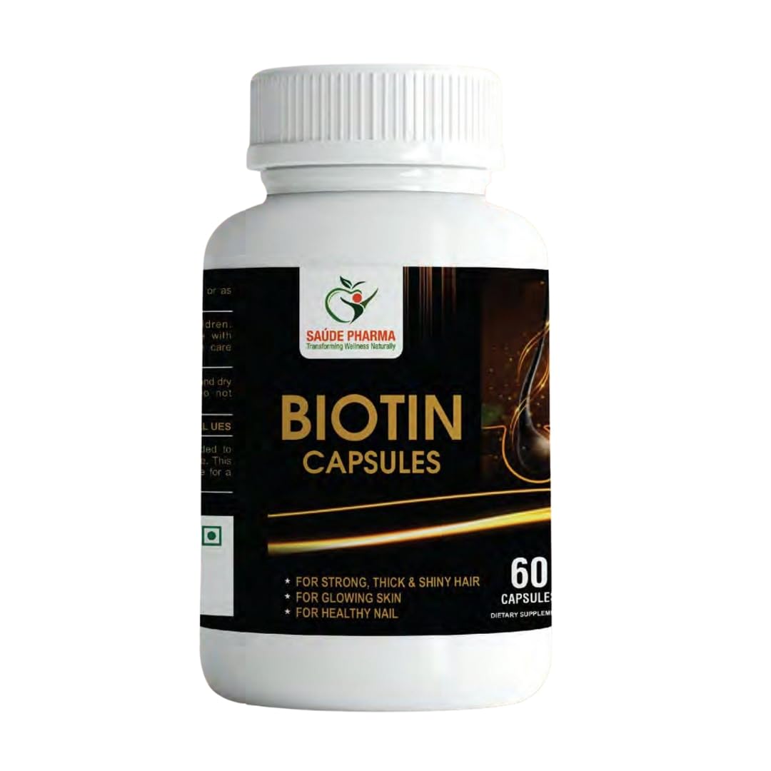 VEDANT HOSPITAL Biotin Tablets for Hair, Skin and Nails Biotin