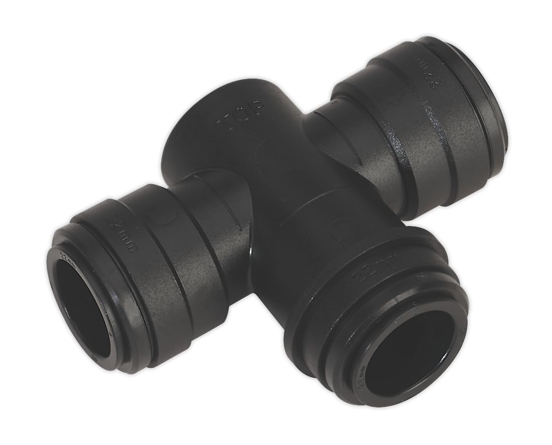 Tee égal 22 mm Garde d'eau SEALEY cas22wtt pour rénovation de plomberie maison