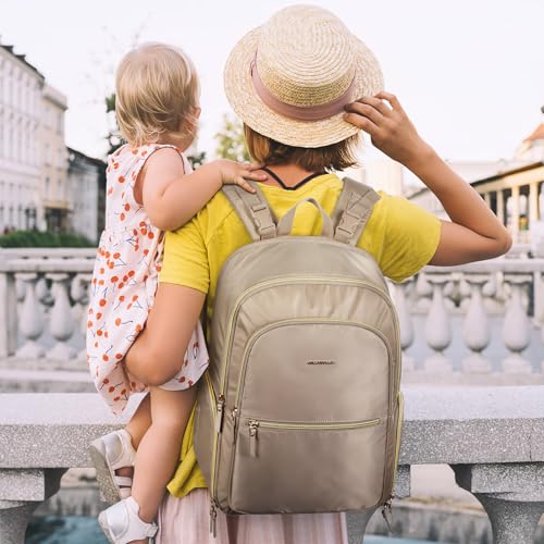 Mommore Diaper Bag Backpack, Breast Pump Bag With Cooler Pocket For Breast Milk, Fits Spectra S1, S2/Momcozy thumb #6