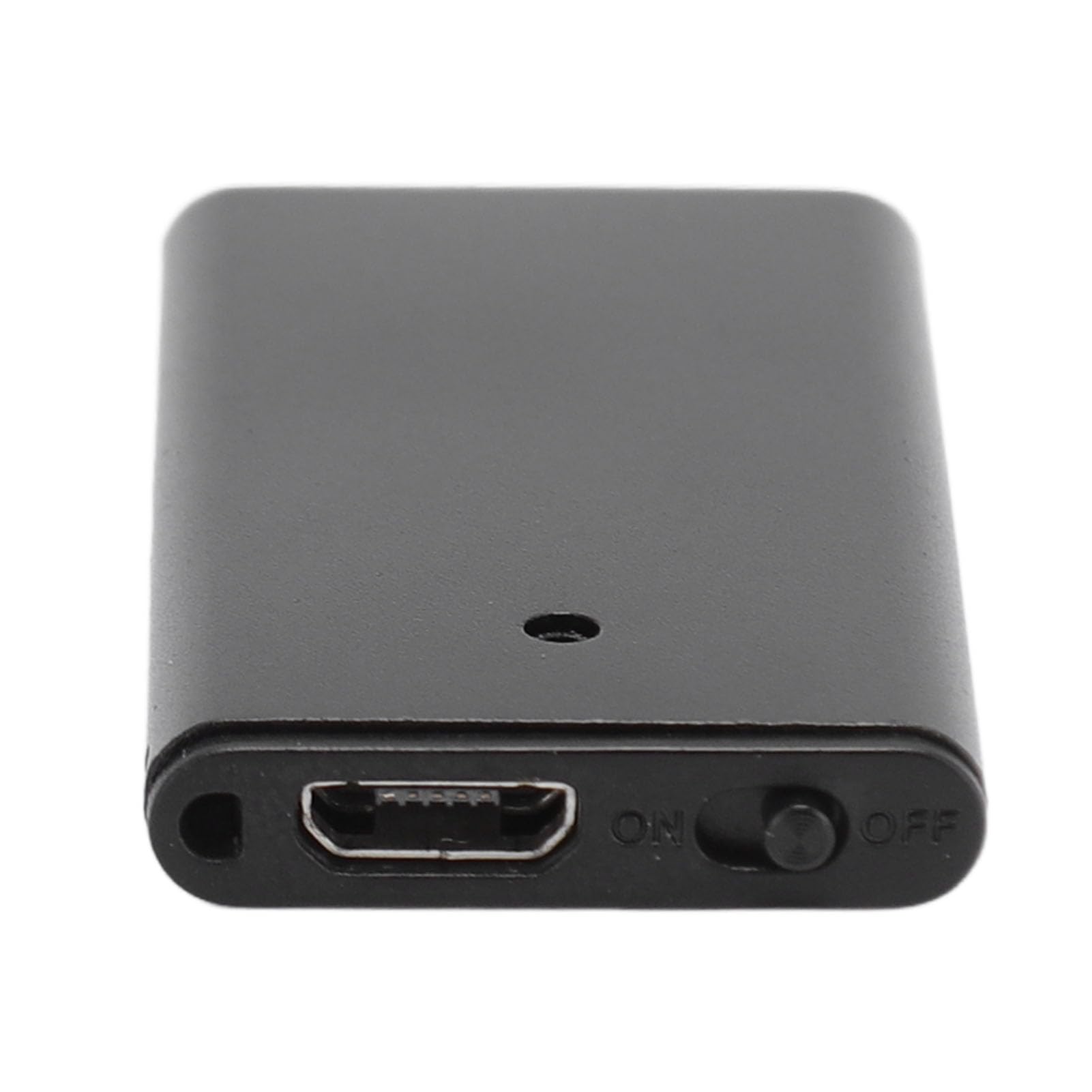 Grabadora MP3 de Bolsillo, Pequeña Grabadora de Voz Portátil Recargable, Función de Sincronización de Reducción de Ruido HD, Batería Baja, Copia de Seguridad Automática para