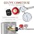 Alloxity 12FT 0-30 PSI Adjustable High Pressure Propane Regulator with Gauge,Stainless Propane Regulator with Hose QCC1 with 3/8 Flare x 1/8 MNPT Fits for Turkey Fryer,Propane Burner,Fire Pit, Forge