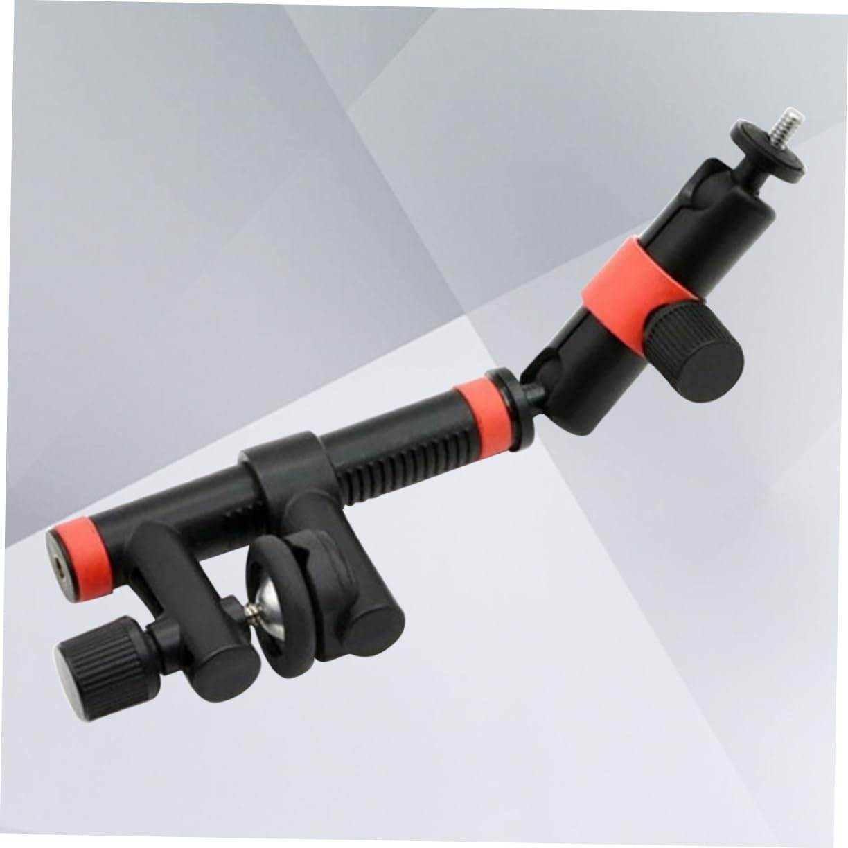 NUOBESTY Supporto per Fotocamera Regolabile Abs Pinza Nera e Rossa Gp383