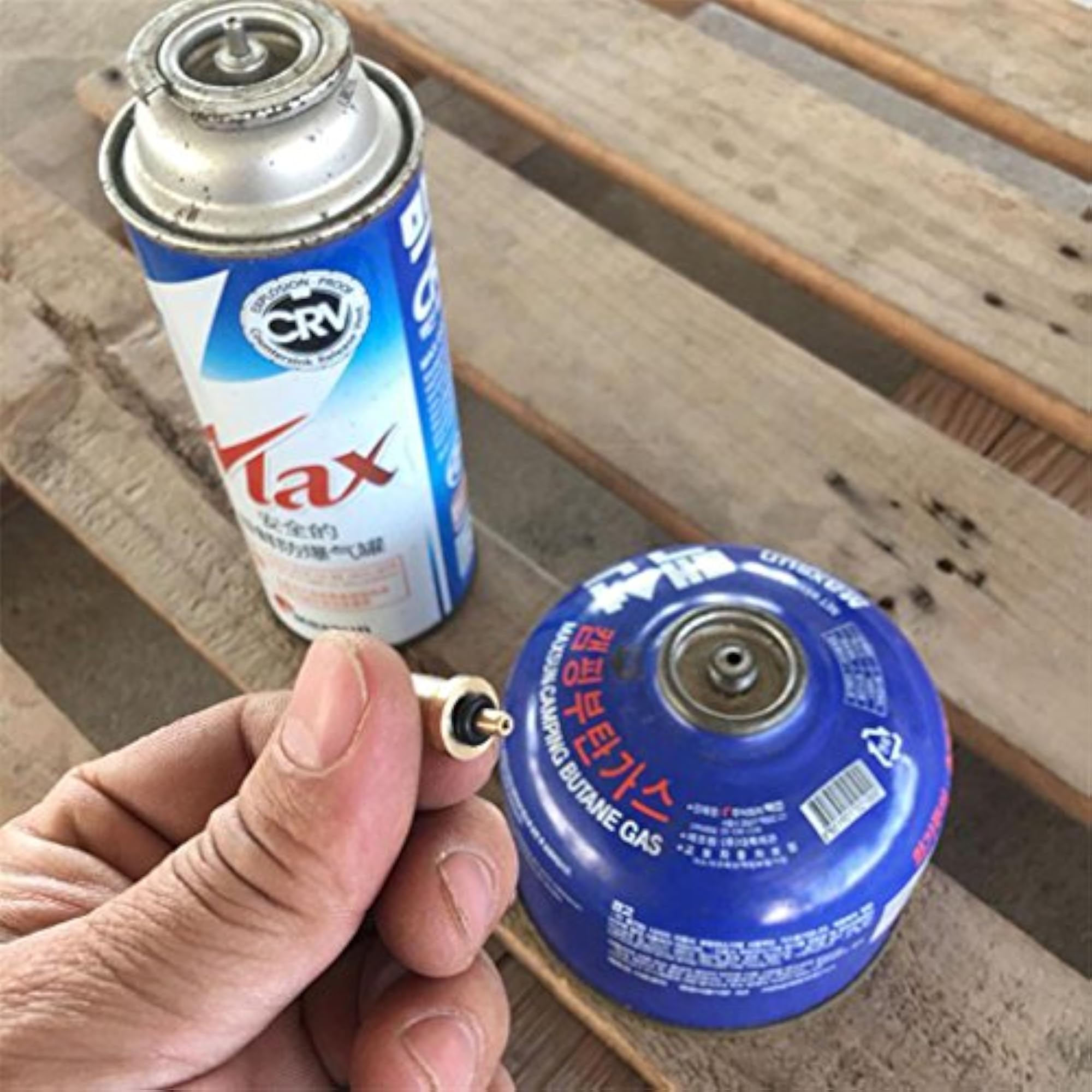 Copper Refill Adapter Filling Butane Canister