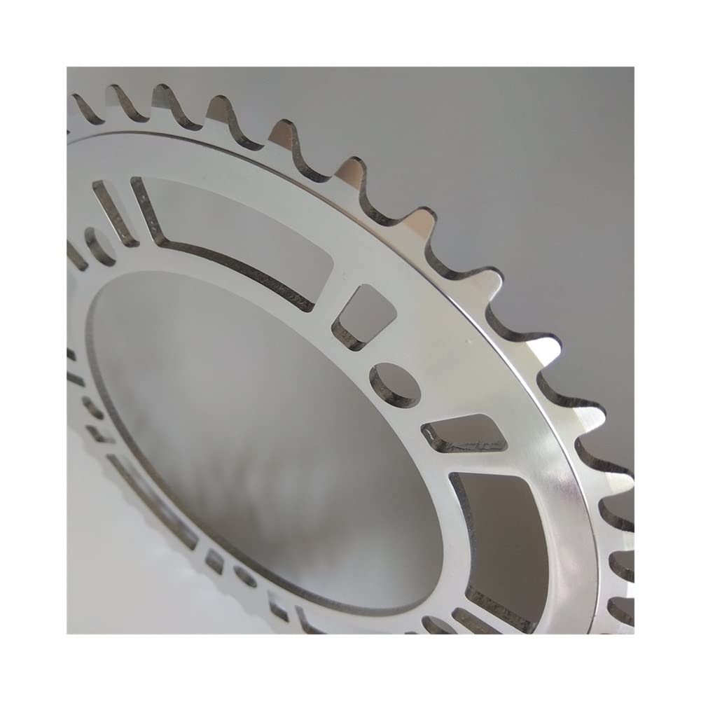 Amazon | MYEEI 固定ギアチェーンリング 130 BCD 44T 46T 48T 固定ギア