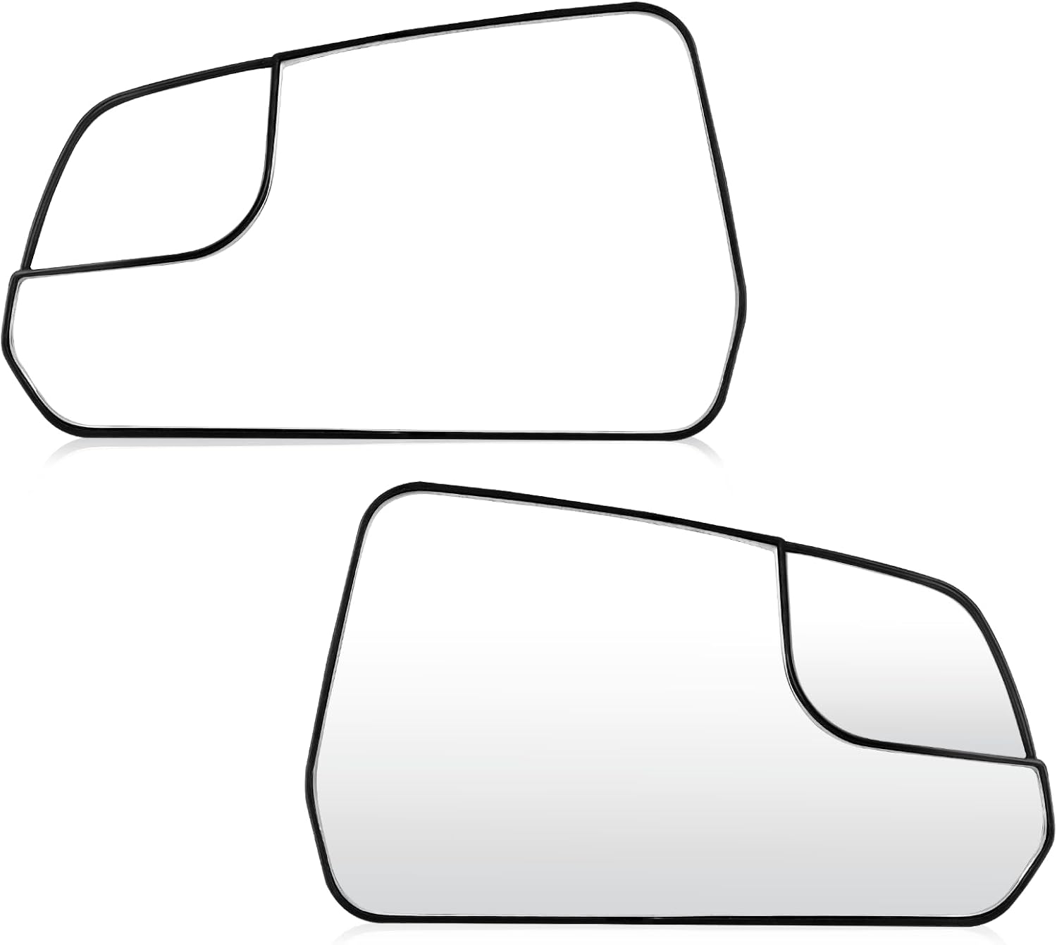 Passenger & Drive - Juego de espejos calefactables laterales para Ford Mustang 2015, 2016, 2017, 2018, 2019, 2020, reemplazo FR3Z17K707T