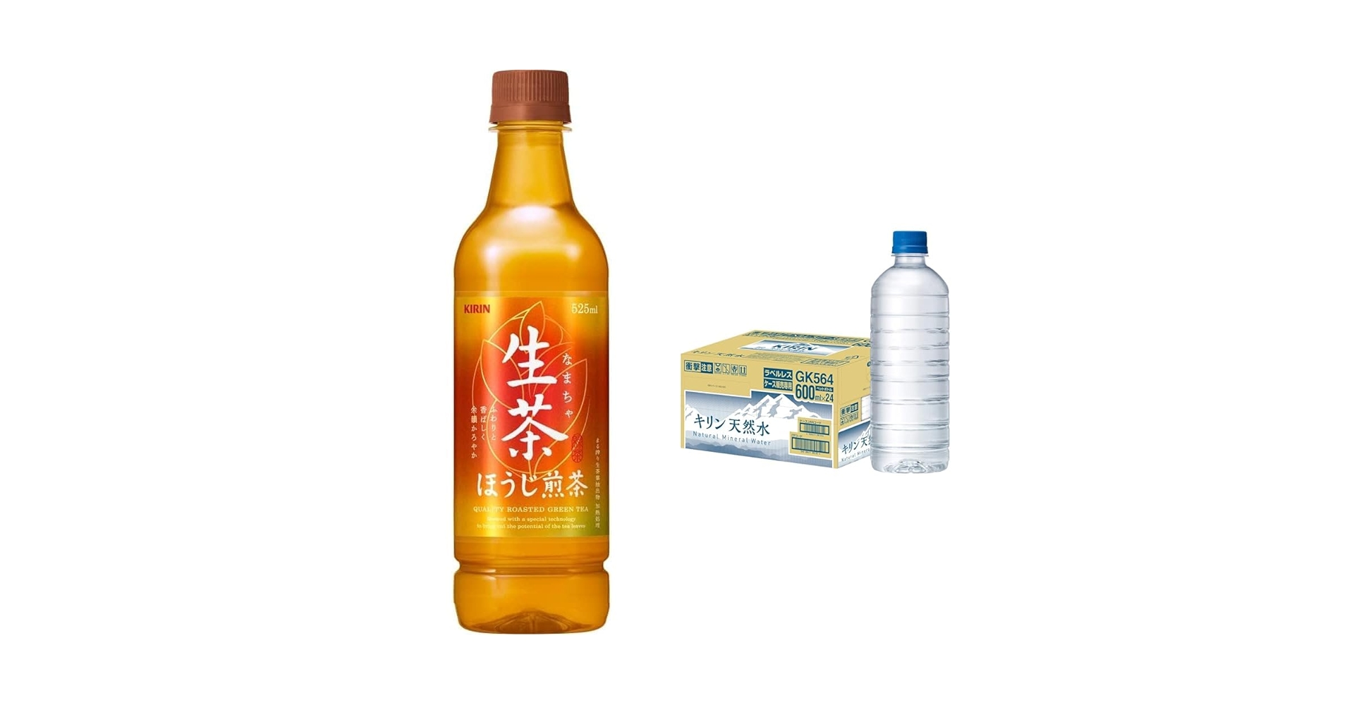 Amazon.co.jp: 【水600ml/生茶ほうじ茶525ml】キリン 生茶