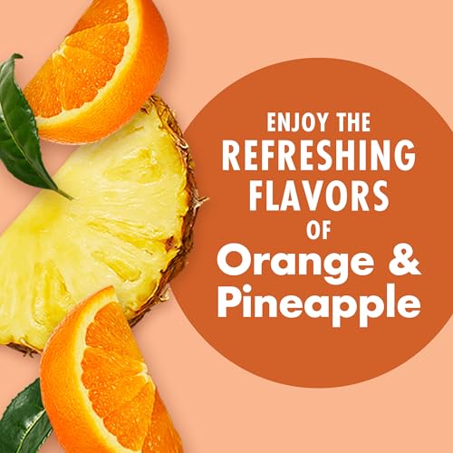 Image of V8 Energy Orange Pineapple Energy Drink, 8 fl oz Can (12 Pack)